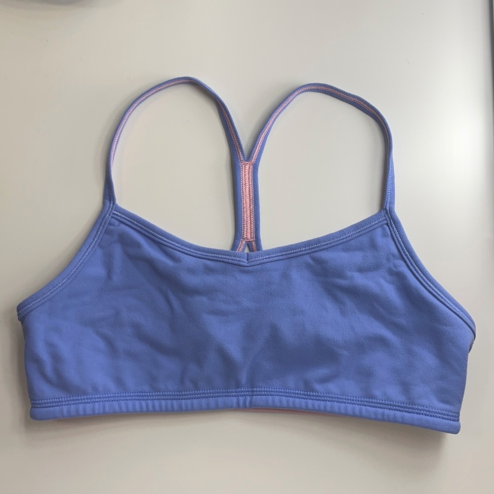 IVIVVA purple sports bra top